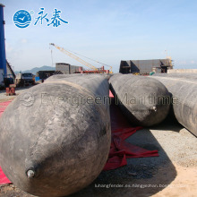 Airbag de goma marino para el lanzamiento y el aterrizaje de barcos